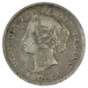 1889 Canada 5-cents F-VF (F15) Impaired
