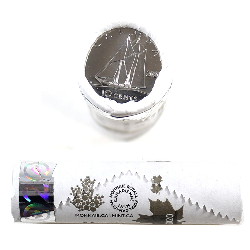 2020 Canada 10-cent Special Wrap Original Roll of 50pcs