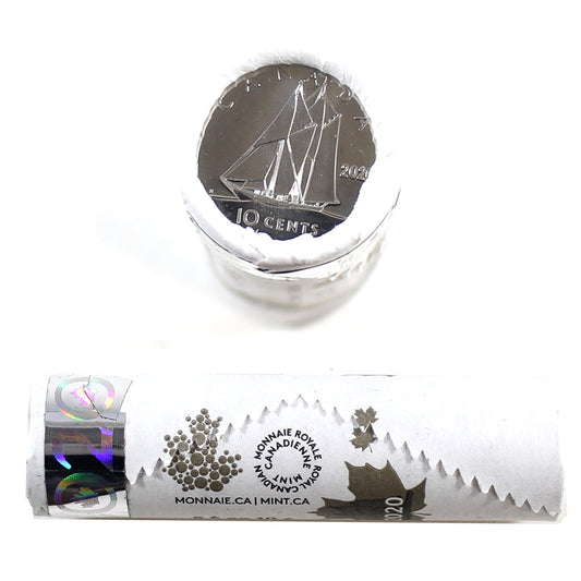 2020 Canada 10-cent Special Wrap Original Roll of 50pcs