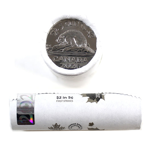 2020 Canada 5-cent Special Wrap Original Roll of 40pcs