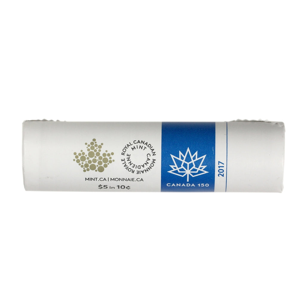 2017 Canada 10-cent Wings of Peace Special Wrap Roll of 50Pcs