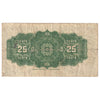 DC-24c-E25a-i 1923 Dominion 25-cent Shinplaster, McCavour-Saunders, Cut Off Size, F