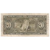 BC-25a 1937 Canada $20 Osborne-Towers, A/E (writing)