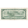 BC-37bA 1954 Canada $1 Beattie-Rasminsky, *H/Y, VF (stain)