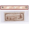 BC-35a 1954 Canada $100 C-T, Devil's Face, Changeover, A/J BCS Certified EF40 (Stain)