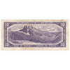BC-40bA 1954 Canada $10 Beattie-Rasminsky, *B/D, VF, (stain)