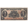 220-24-02 1931 Dominion Bank $5, VG (writing)