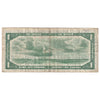 BC-29a 1954 Canada $1 Coyne-Towers, Devil's Face, A/A, F (dirt)