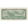 BC-29a 1954 Canada $1 Coyne-Towers, Devil's Face, B/A, F-VF (dam'g)
