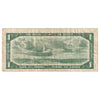 BC-29a 1954 Canada $1 Coyne-Towers, Devil's Face, C/A, VF (tear)
