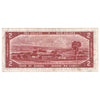BC-30a 1954 Canada $2 Coyne-Towers, Devil's Face, D/B, VF (holes)