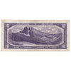 BC-32a 1954 Canada $10 Coyne-Towers, Devil's Face, E/D, VF (dam'g)