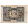 Germany 1920 100 Mark Note, 7 digit, Pick #69a, VF-EF (holes)