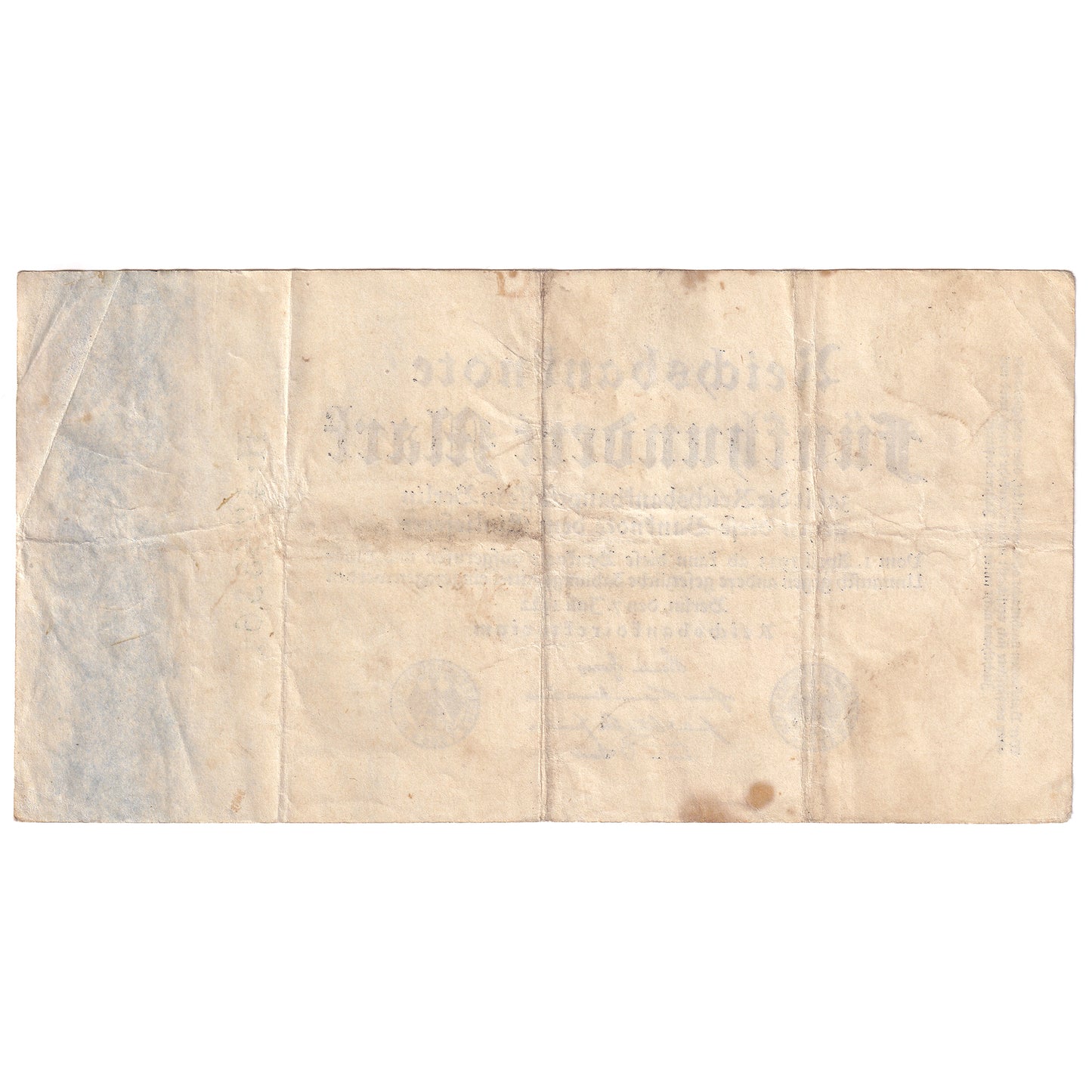 Germany 1922 500 Mark Note, 7 digit, Pick #74b, VF-EF (stains)