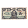 DC-25o 1923 Dominion $1 Campbell-Clark, Black Seal, Group 4, VF (dirt)