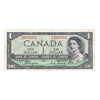 BC-29a 1954 Canada $1 Coyne-Towers, Devil's Face, H/A, VF (stain)