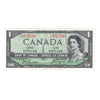BC-29b 1954 Canada $1 Beattie-Coyne, Devil's Face, P/A, VF-EF (writing)
