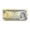 1973 Canada $1 Note, Lawson-Bouey, 2 Digit RADAR, LC6777776