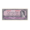 BC-32b 1954 Canada $10 Beattie-Coyne, Devil's Face, F/D, VF-EF (tears)