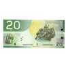 BC-64b-N1-ii 2008 Canada $20 Jenkins-Carney, 2 Digit RADAR ERW6655566, VF-EF