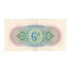 British Military Authority 1943 6 Pence Note, UNC
