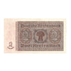 Germany 1937 2 Rentenmark Note, Pick #174, UNC