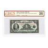 BC-1 1935 Canada $1 Osborne-Towers, English, Series B, Check Letter B, BCS Certified VF-25 (holes)