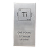 Elemental 1 Pound Titanium Bar