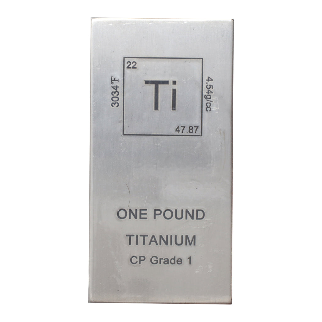 Elemental 1 Pound Titanium Bar