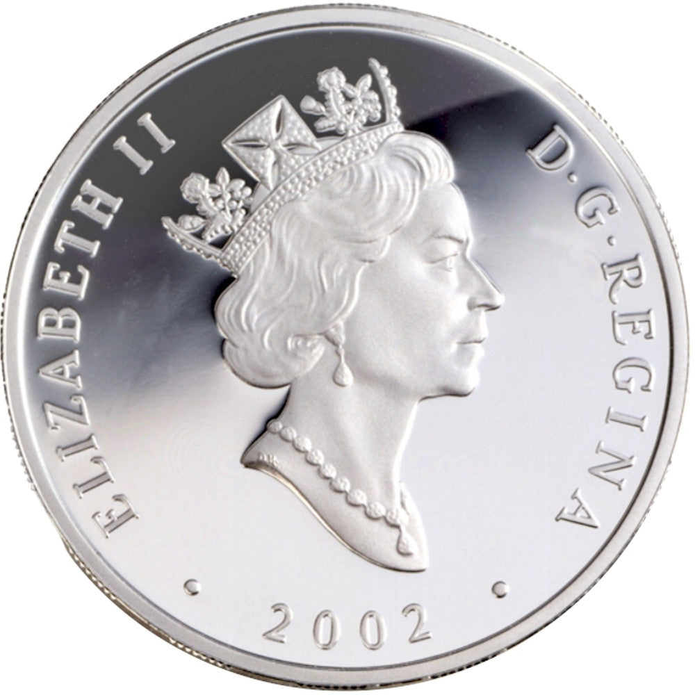 2002 Canada $20 Transportation Car - Gray-Dort 25-SM Sterling Silver