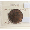 1912 Canada 1-cent ICCS Certified MS62 Trace Red