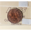 1917 Canada 1-cent ICCS Certified MS64 Red Toned
