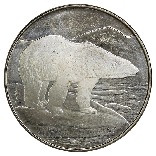 2004 Royal Canadian Mint Polar Bear Medallion