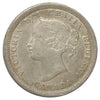 1870 Wide Rim Canada 5-cents VF-EF (VF30) Scratched, marks, or impaired