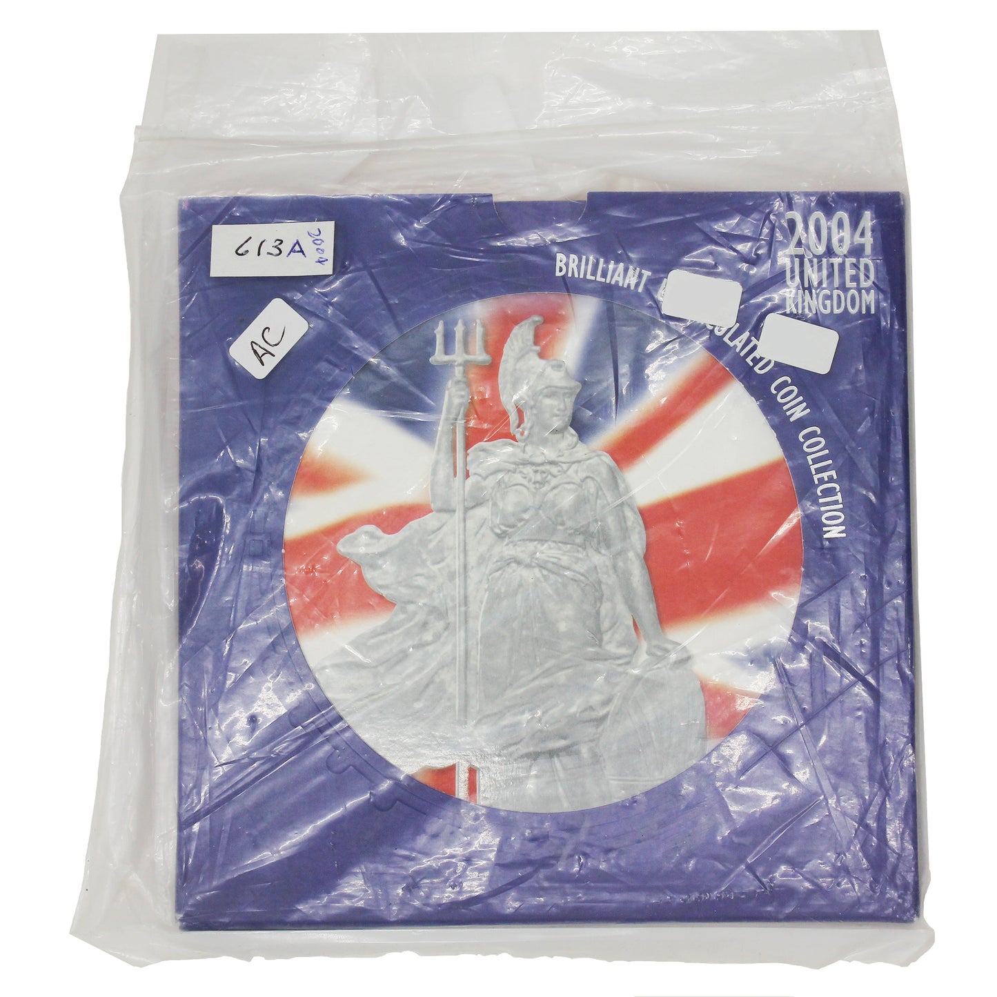 Great Britain 2004 Brilliant Uncirculated Coin Collection in Folder