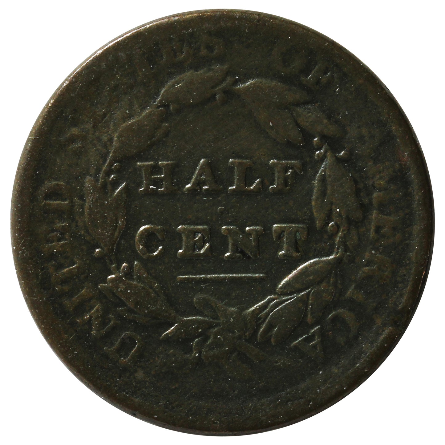 1809 USA Half Cent G-VG (G6) $