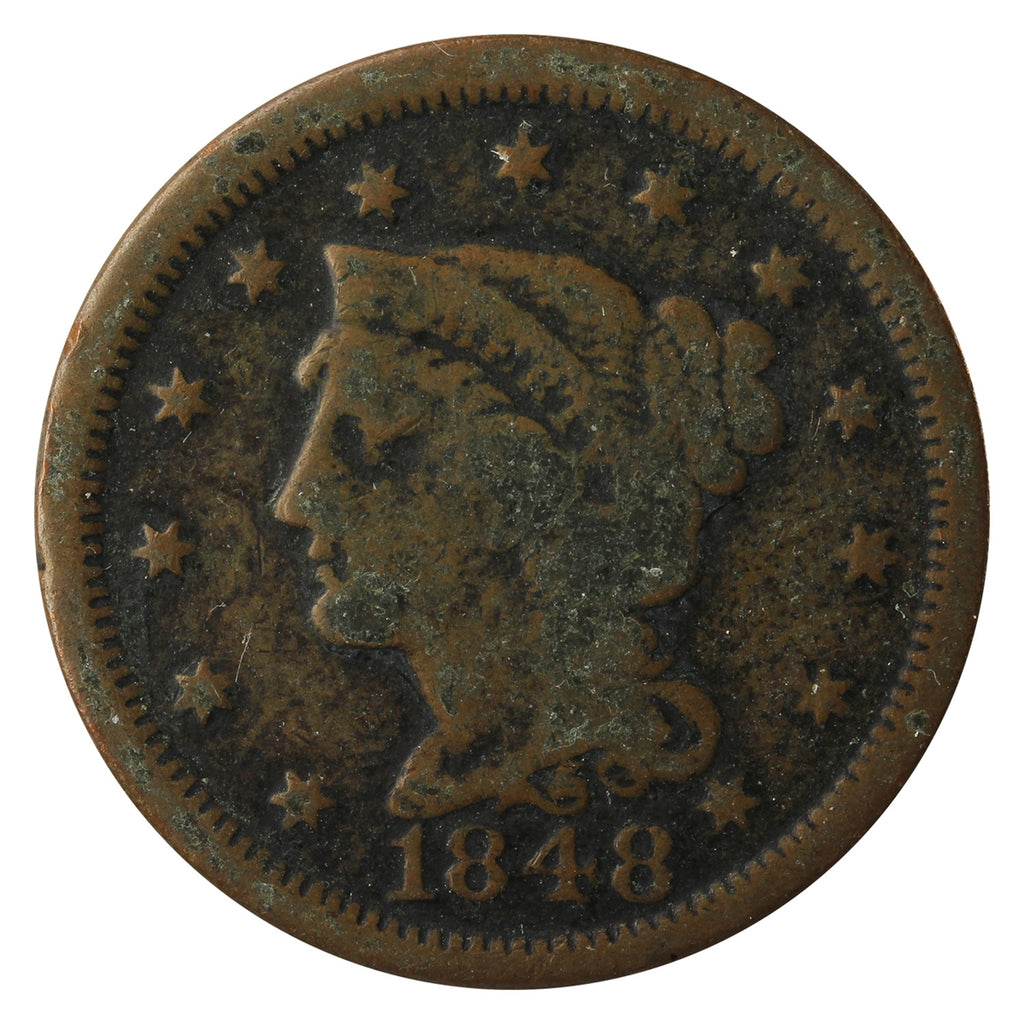 1848 USA Cent G-VG (G-6)