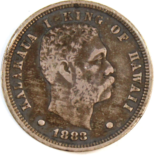 1883 Hawaii USA Dime F-VF (F-15) $