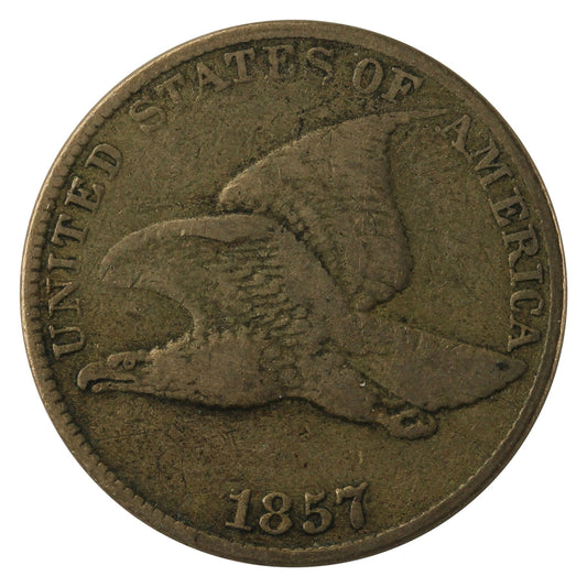 1857 Flying Eagle USA Cent Fine (F-12)