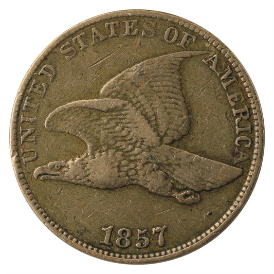 1857 Flying Eagle USA Cent VF-EF (VF-30) $