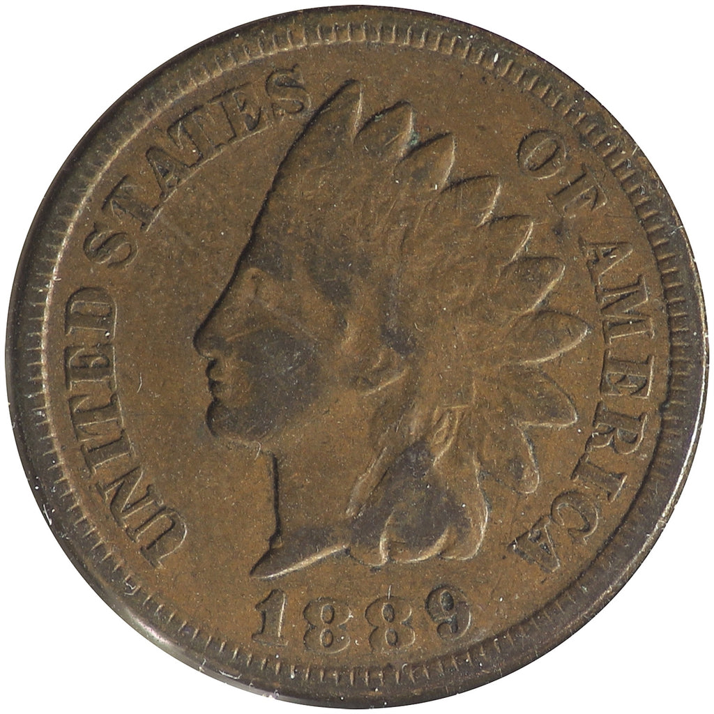 1889 USA Cent Fine (F12)