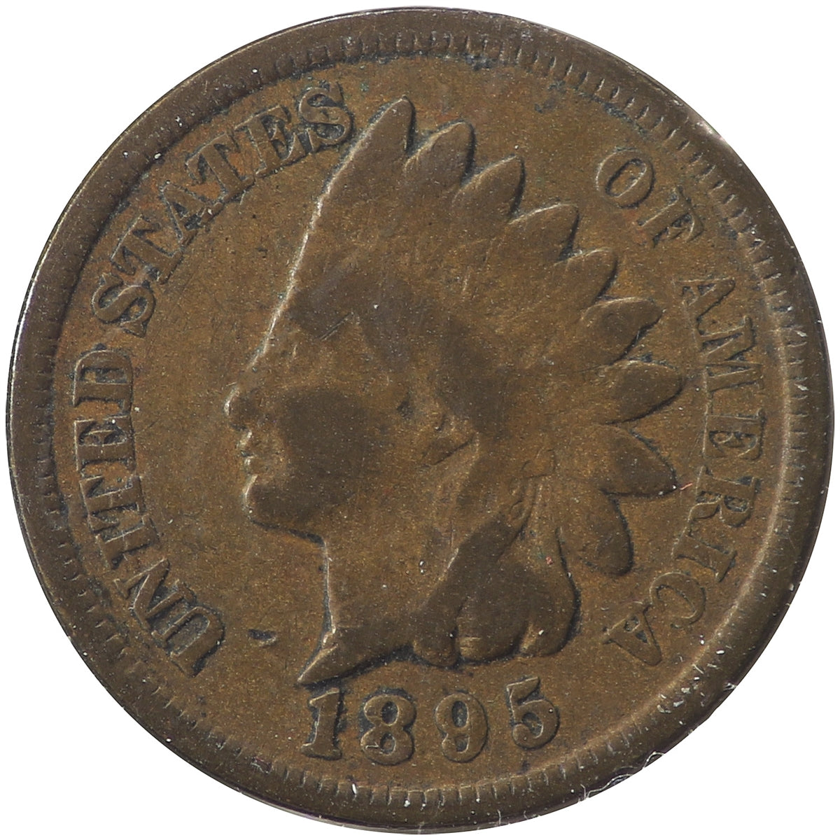 1895 USA Cent Very Good (VG8)