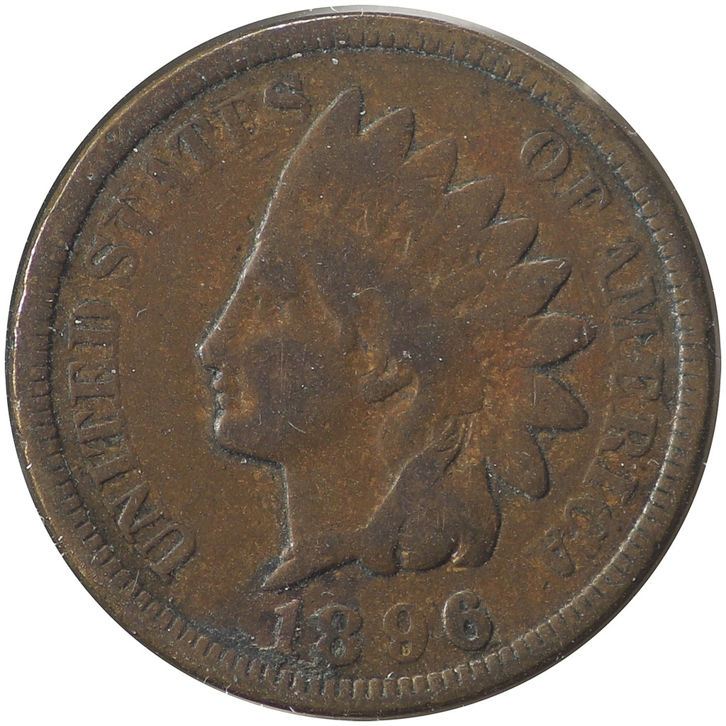 1896 USA Cent VG-F (VG10)