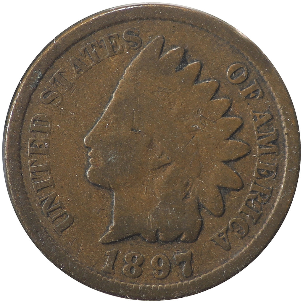 1897 USA Cent G-VG (G6)