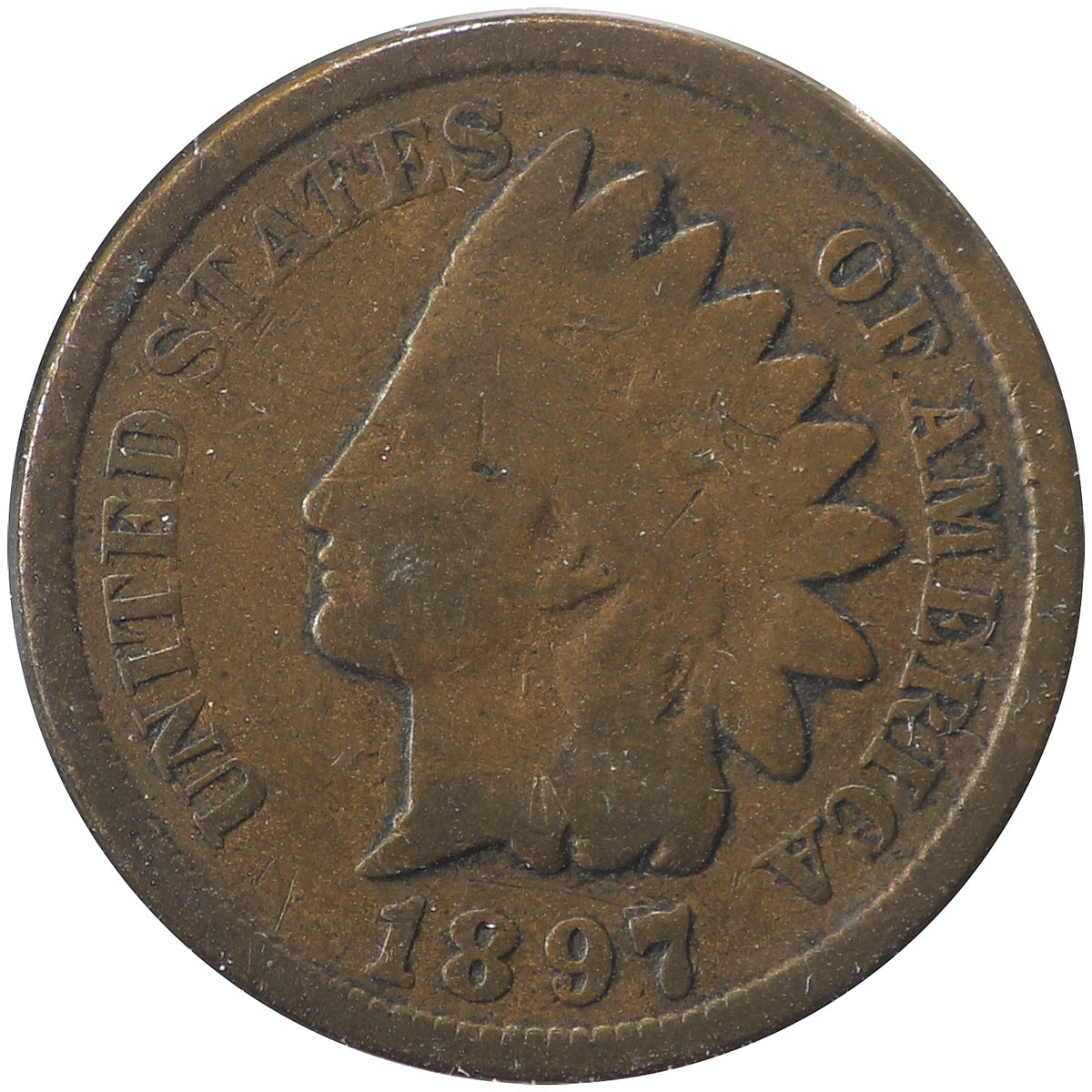 1897 USA Cent G-VG (G6)