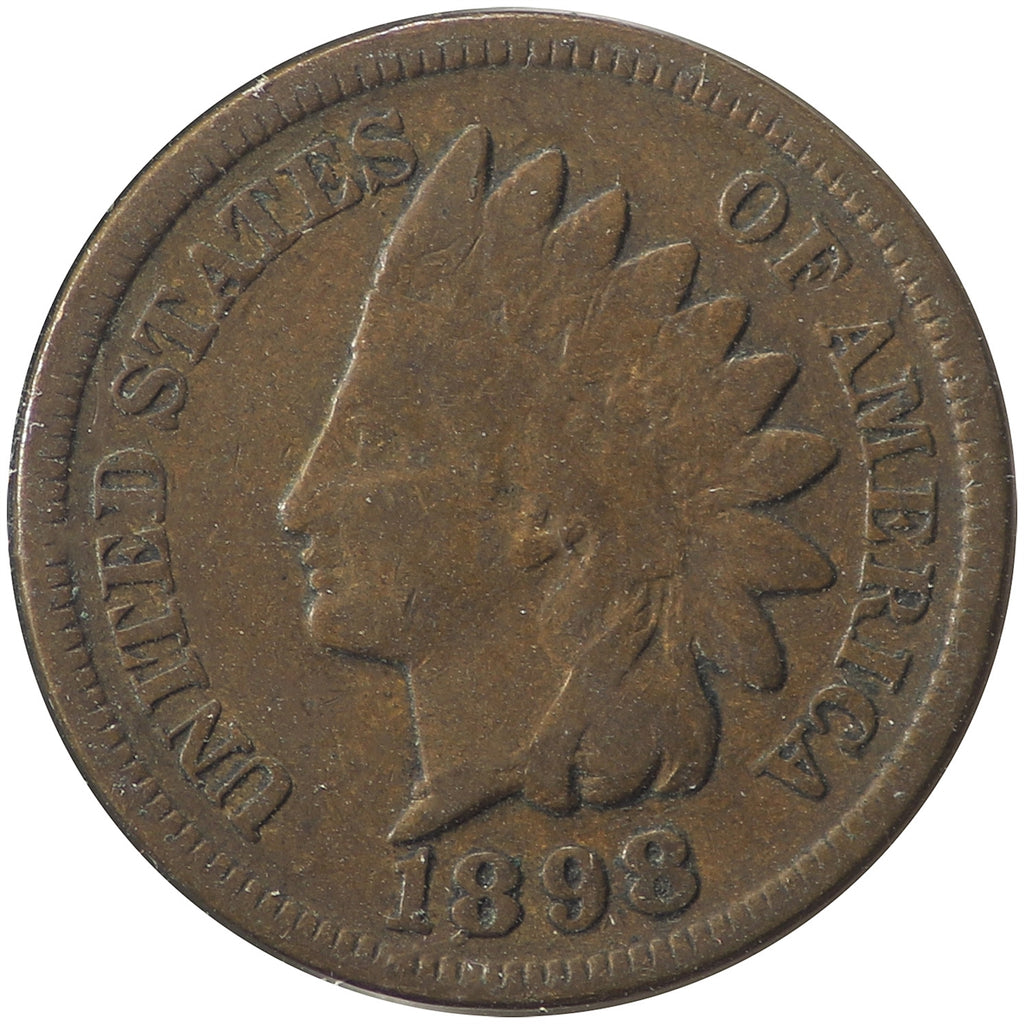 1898 USA Cent F-VF (F15)