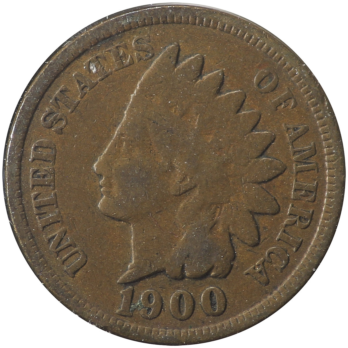 1900 USA Cent G-VG (G6)