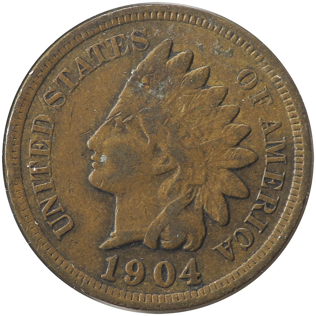 1904 USA Cent VF-EF (VF30)