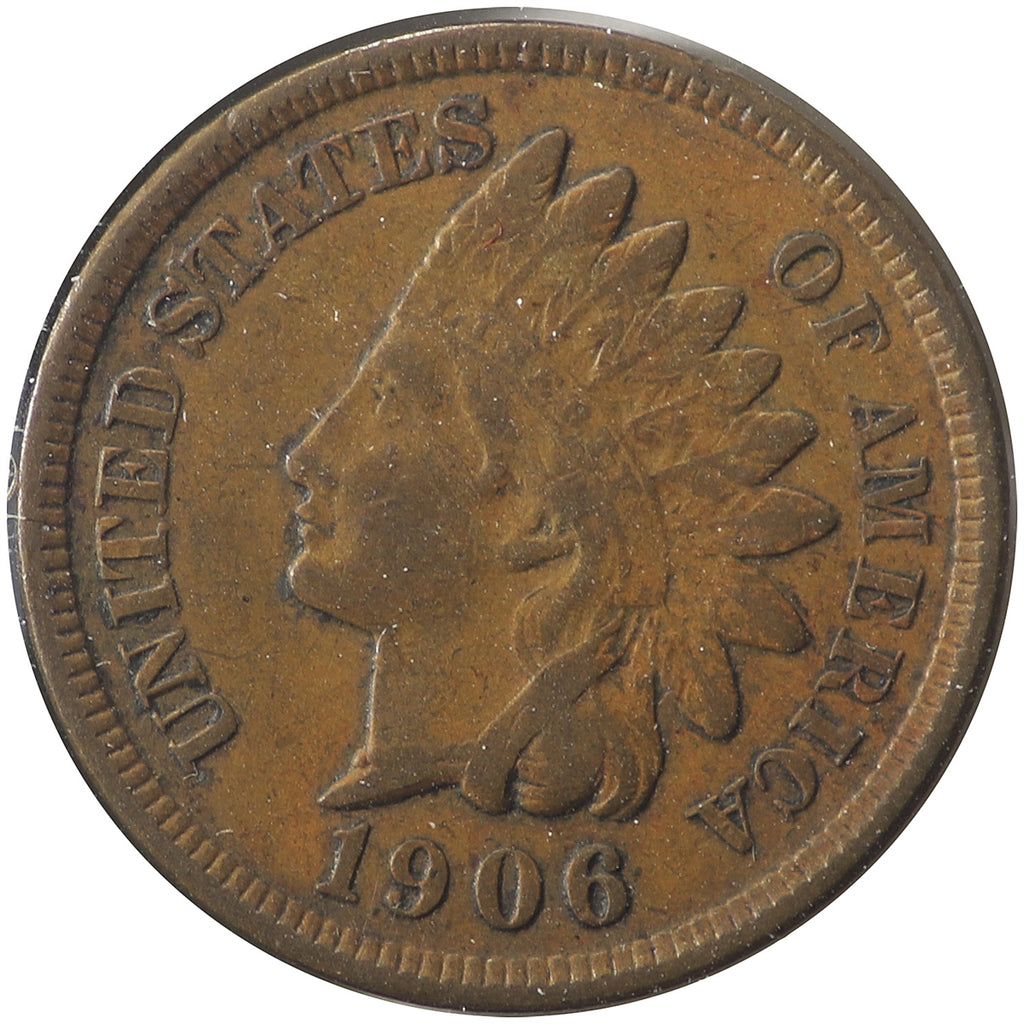 1906 USA Cent Extra Fine (EF40)