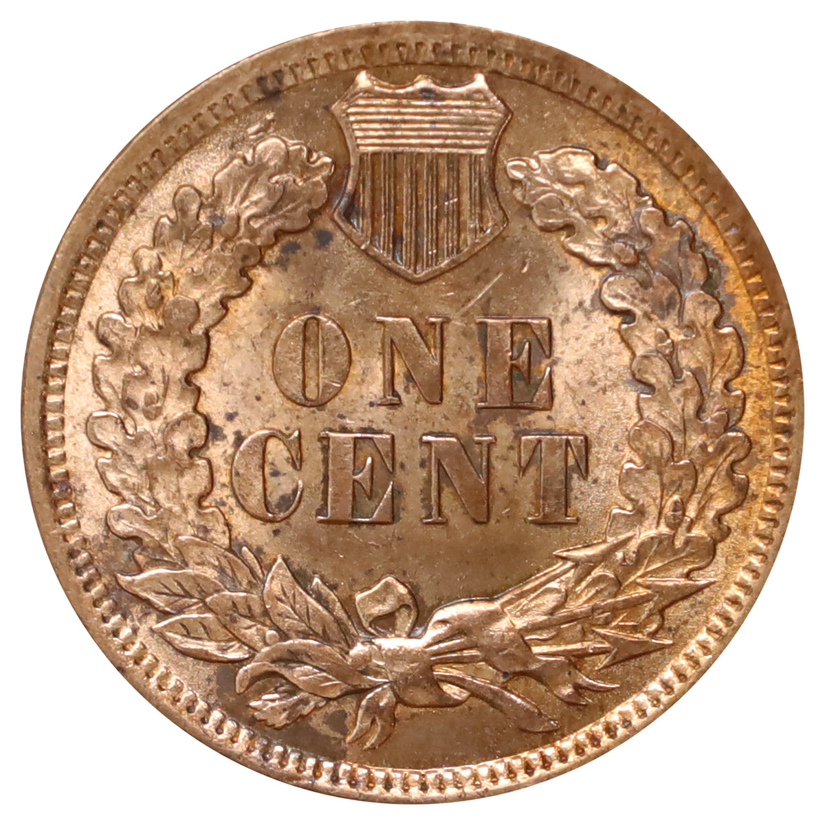 1907 USA Cent Brilliant Uncirculated (MS63)